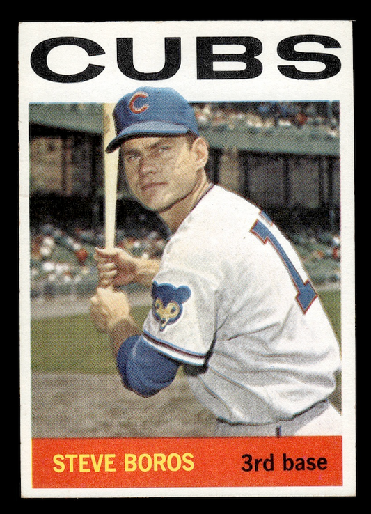1964 Topps #131 Steve Boros (Chicago Cubs) EX-MT+