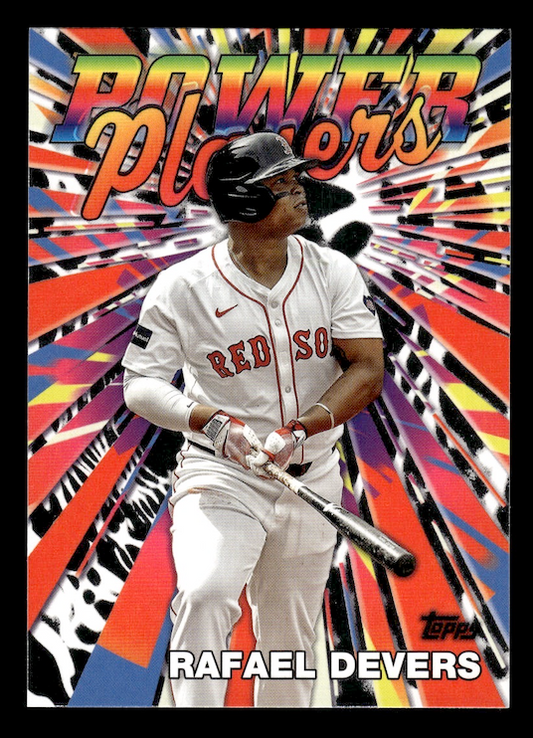 2025 Topps Celebration Power Players #PP21 Rafael Devers (Red Sox)