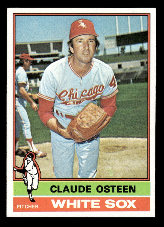 1976 Topps #488 Claude Osteen (Chicago White Sox) EX-MT+