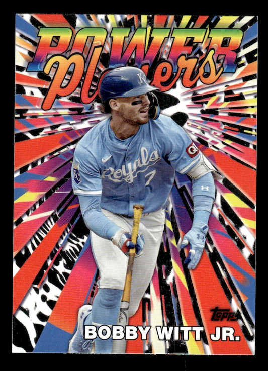 2025 Topps Celebration Power Players #PP17 Bobby Witt Jr. (Royals)