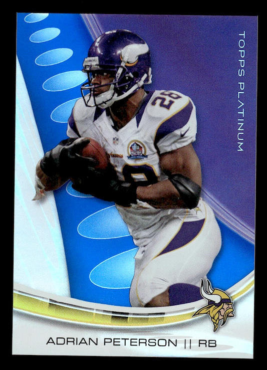 2013 Topps Platinum #97 Adrian Peterson (Minnesota Vikings)