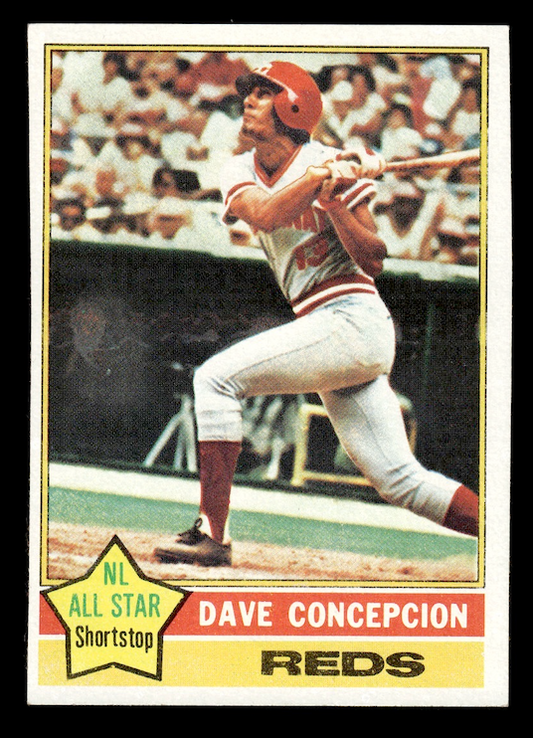 1976 Topps #48 Dave Concepcion (Cincinnati Reds) EX-MT+