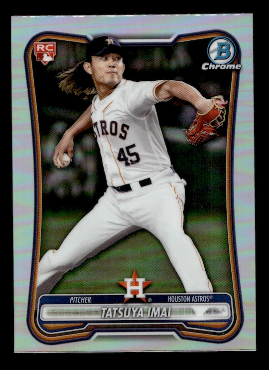 2026 Bowman Chrome Red Rookie Logo #74 Tatsuya Imai (Houston Astros) NM