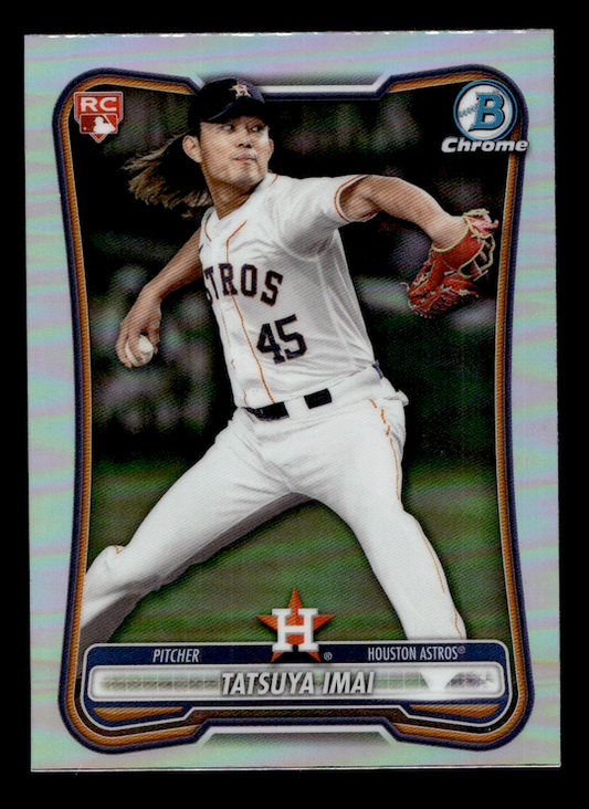 2026 Bowman Chrome Red Rookie Logo #74 Tatsuya Imai (Houston Astros) NM