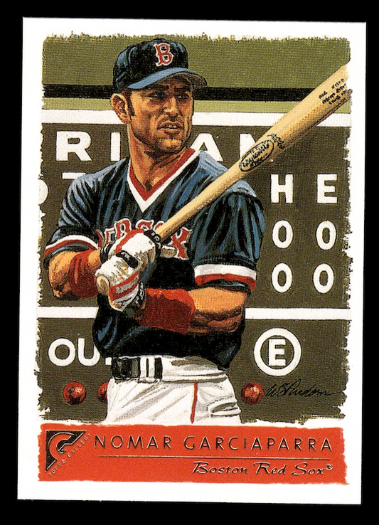 2001 Topps Gallery #3 Nomar Garciaparra (Boston Red Sox) NM