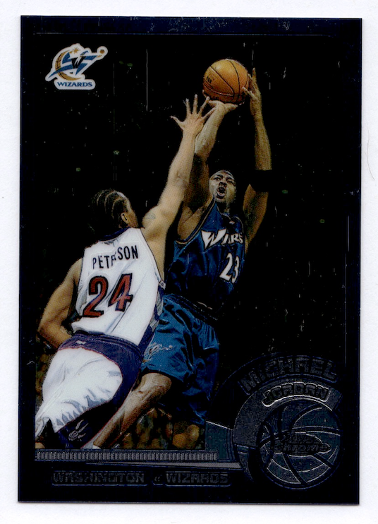 2002-03 Topps Chrome #10 Michael Jordan (Wizards) NM