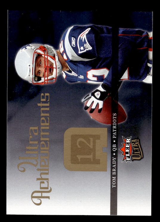 2006 Ultra Achievements #UATB Tom Brady (New England Patriots)