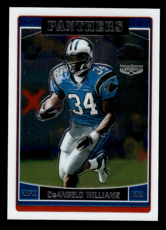 2006 Bowman Chrome #228 DeAngelo Williams RC (Carolina Panthers)