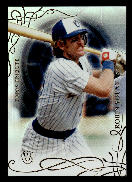 2015 Topps Tribute #63 Robin Yount (Milwaukee Brewers) NM+