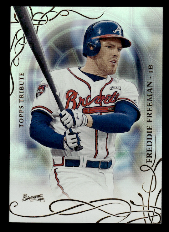 2015 Topps Tribute #26 Freddie Freeman (Atlanta Braves) NM+