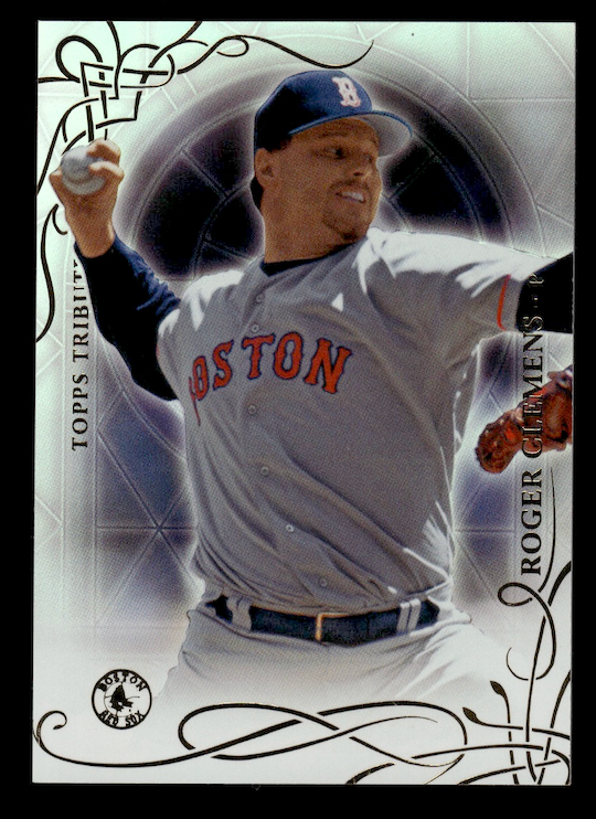 2015 Topps Tribute #34 Roger Clemens (Boston Red Sox) NM+