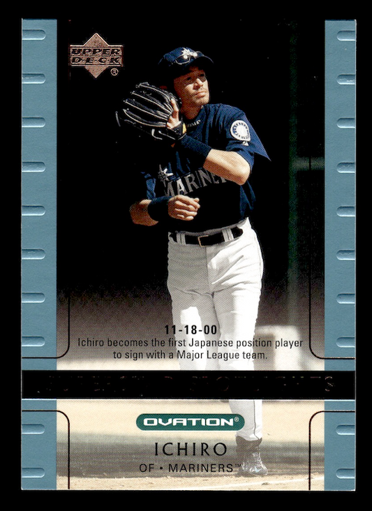 2002 Upper Deck Ovation #90 Ichiro Suzuki (Seattle Mariners)