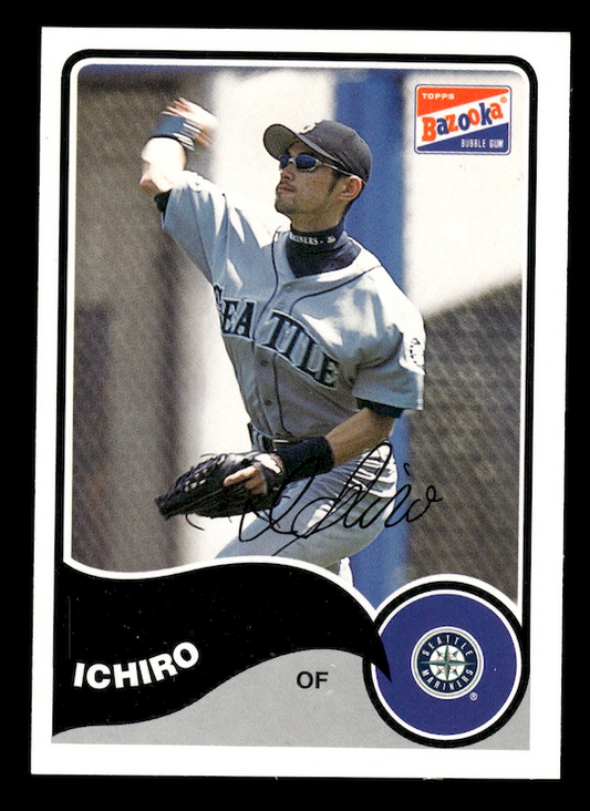 2003 Bazooka #229 Ichiro Suzuki (Seattle Mariners)