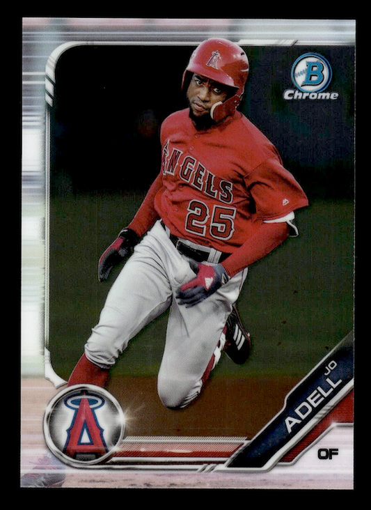 2019 Bowman Chrome Prospects #BCP4 Jo Adell (Los Angeles Angels)
