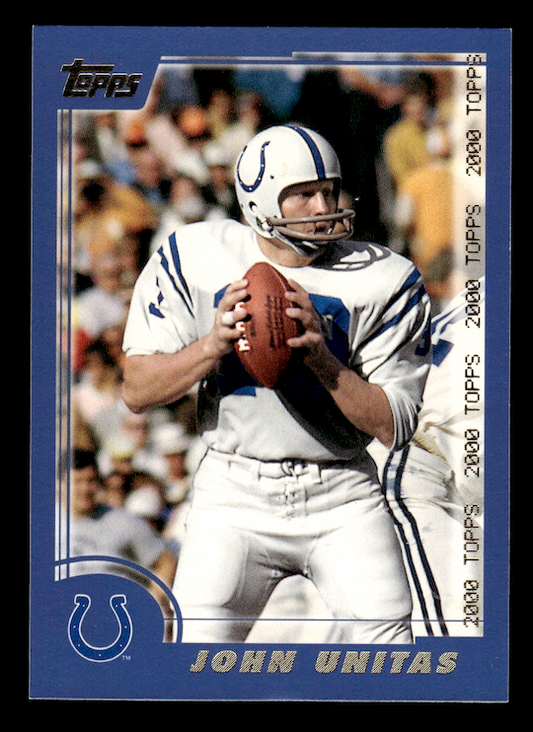 2000 Topps #19 John (Johnny) Unitas (Baltimore Colts) NM