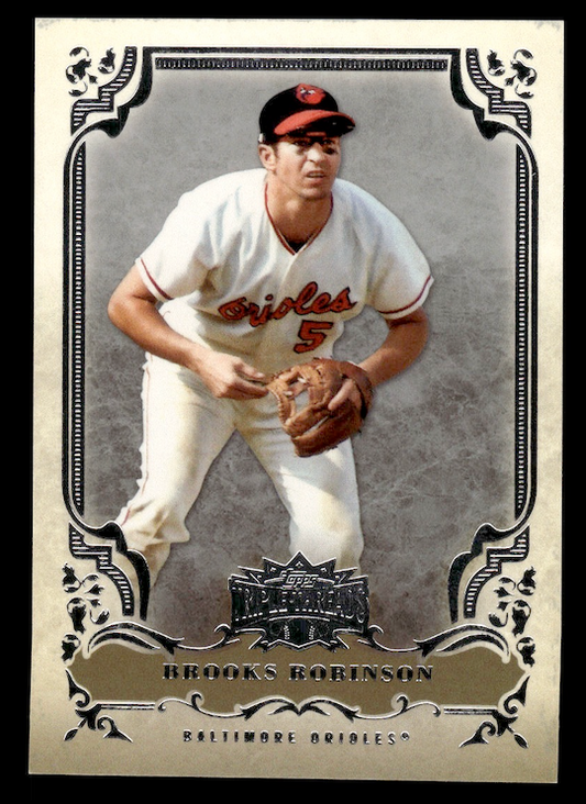 2013 Topps Triple Threads #18 Brooks Robinson (Baltimore Orioles)