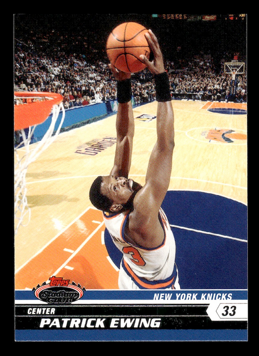 2007-08 Stadium Club #82 Patrick Ewing (New York Knicks)