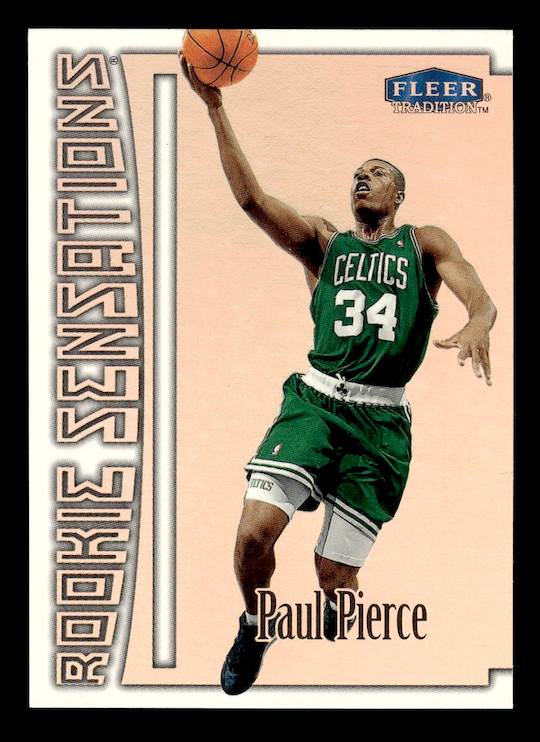 1999-00 Fleer Rookie Sensations #17 Paul Pierce (Boston Celtics)