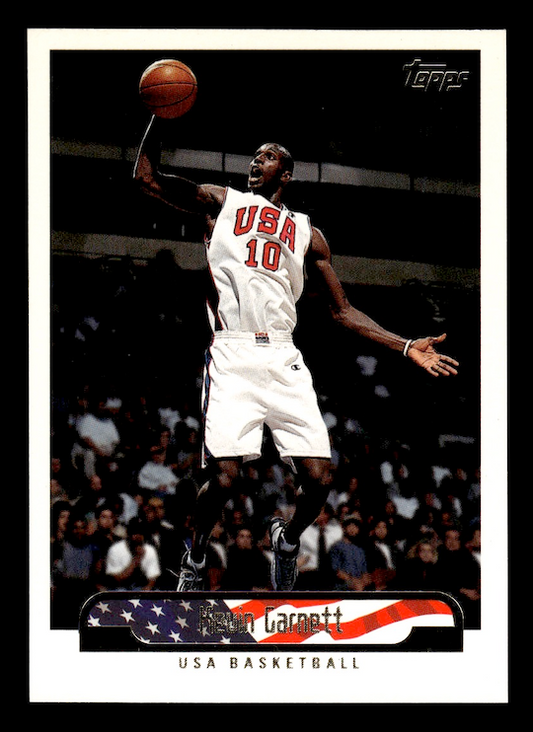 1999-00 Topps #250 Kevin Garnett USA (Minnesota Timberwolves)