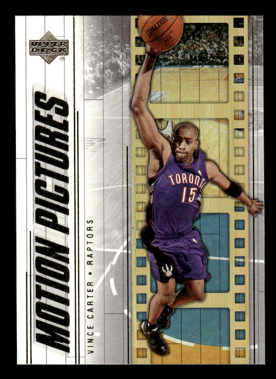 2001-02 Upper Deck Motion Pictures #MP5 Vince Carter (Toronto Raptors)