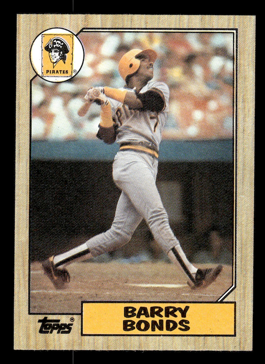 1987 Topps #320 Barry Bonds RC (Pittsburgh Pirates)