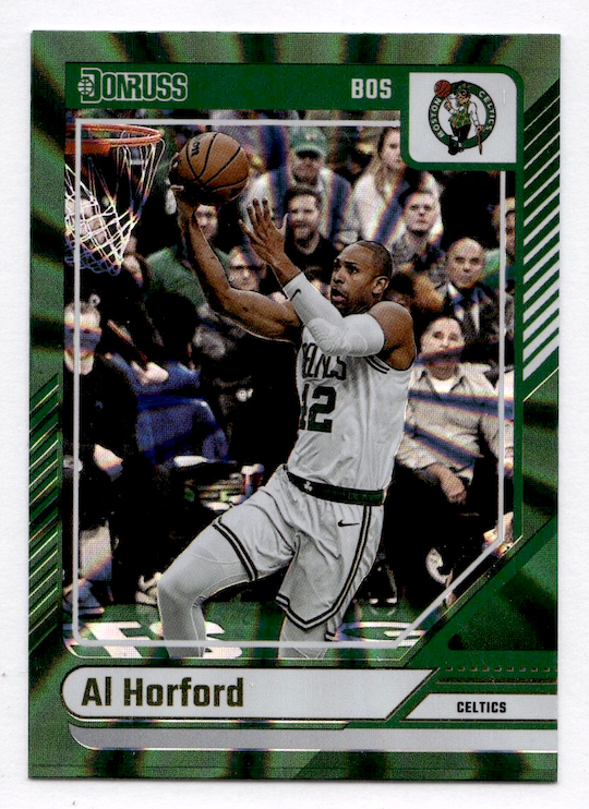 2024-25 Donruss Holo Green Laser #150 Al Horford (Boston Celtics)