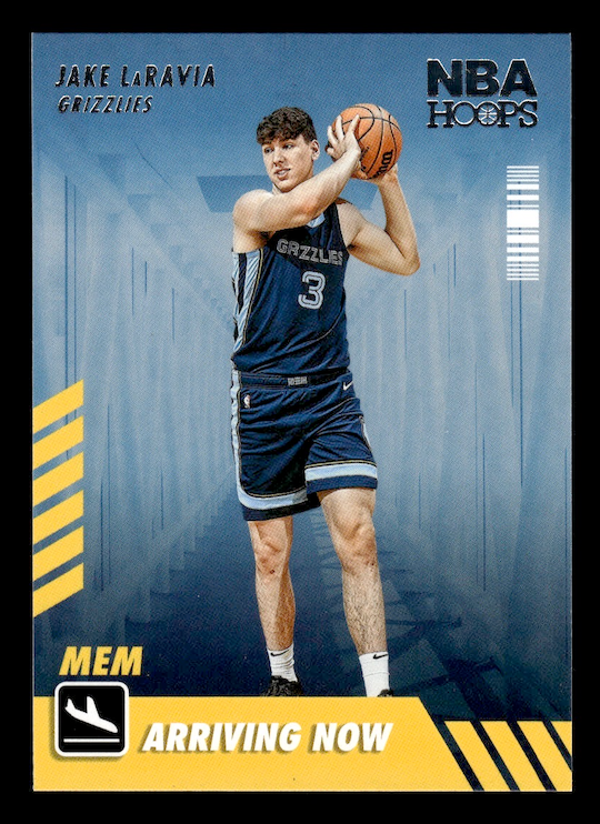 2022-23 Hoops Arriving Now #19 Jake LaRavia (Memphis Grizzlies)