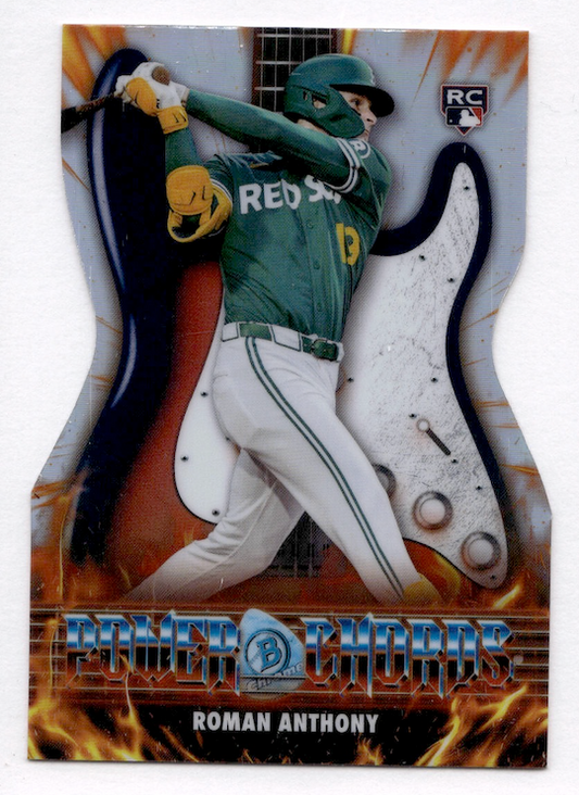 2026 Bowman Chrome Power Chords #PC14 Roman Anthony (Boston Red Sox)