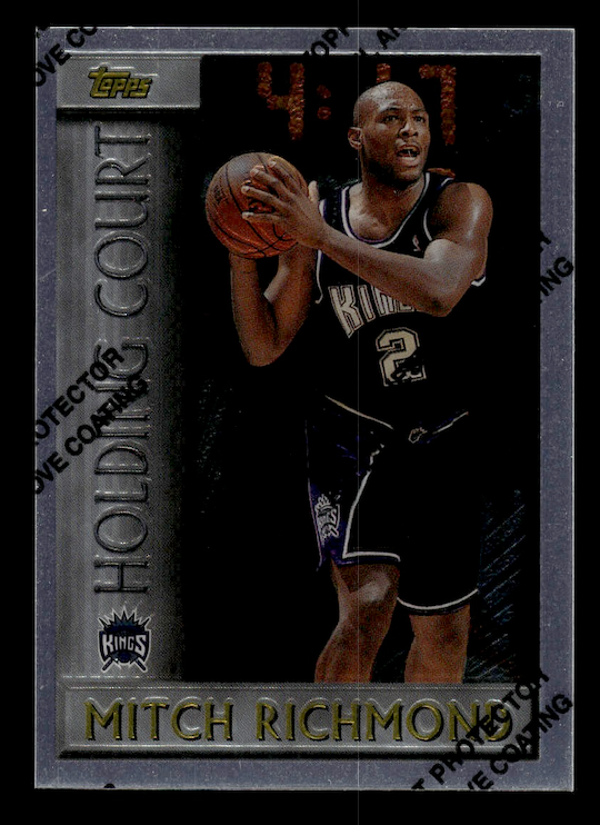 1996-97 Topps Holding Court #HC12 Mitch Richmond (Sacramento Kings)