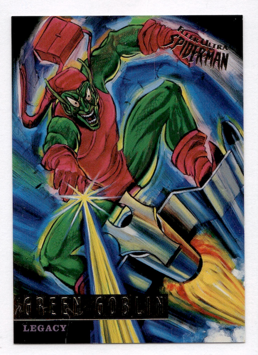 1995 Fleer Ultra Spider-Man Premiere #79 Green Goblin