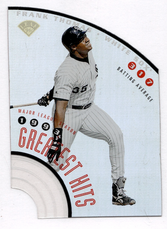 1996 Leaf Thomas Greatest Hits #4 Frank Thomas #'d /5000 (Chicago White Sox)