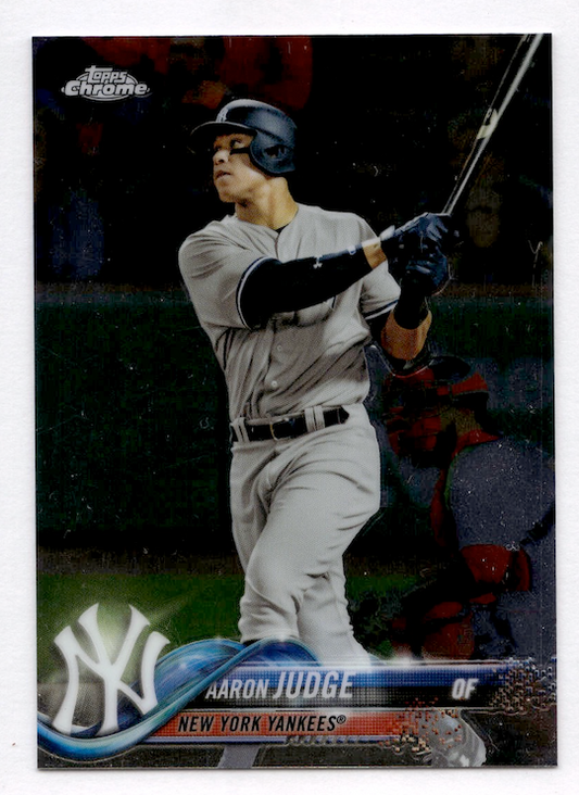 2018 Topps Chrome #1 Aaron Judge (New York Yankees) NM+