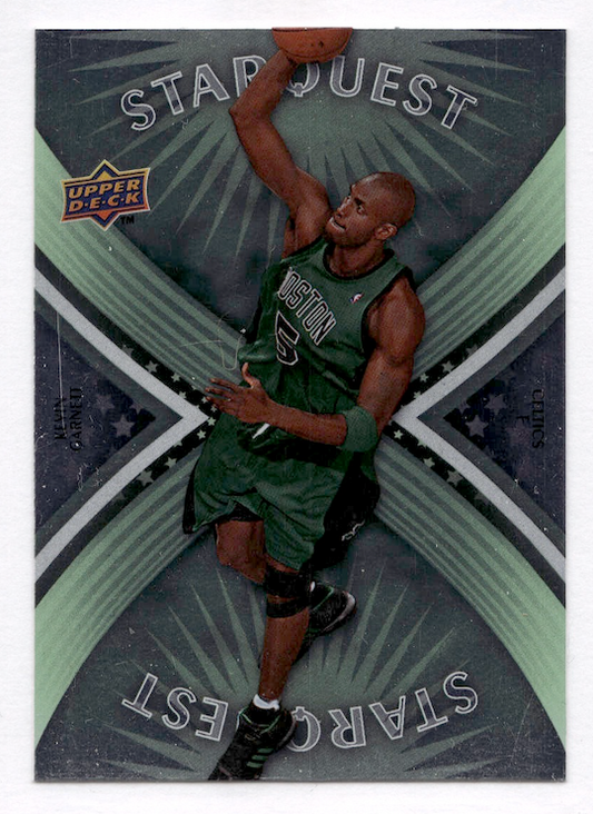 2008-09 Upper Deck First Edition Starquest Green #SQ12 Kevin Garnett (Celtics)