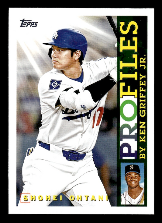 2026 Topps Profiles #TP1 Shohei Ohtani (Los Angeles Dodgers)