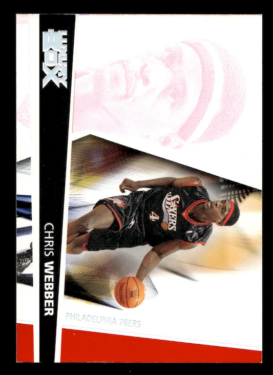 2005-06 Topps Luxury Box Season Ticket #66 Chris Webber (Philadelphia 76ers)