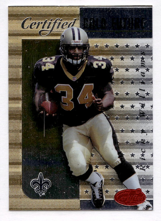 1999 Leaf Certified Gold Future #5 Ricky Williams (New Orleans Saints)