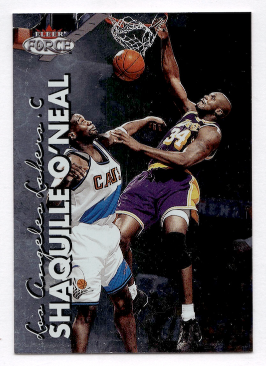 1999-00 Fleer Force #51 Shaquille O'Neal (Los Angeles Lakers)