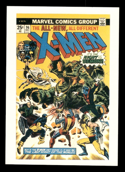 1990 Marvel Comic Uncanny X-Men Covers Series I Card #4 Issue #96
