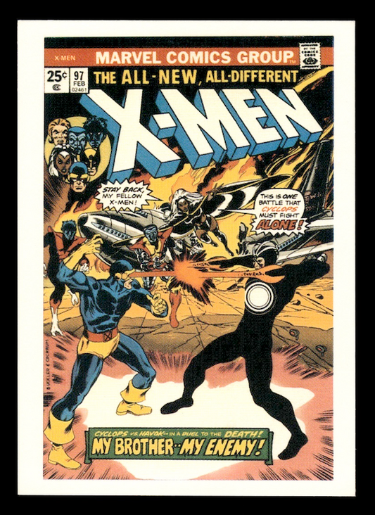 1990 Comic Images Uncanny X-Men Covers Series I #5 Issue #97