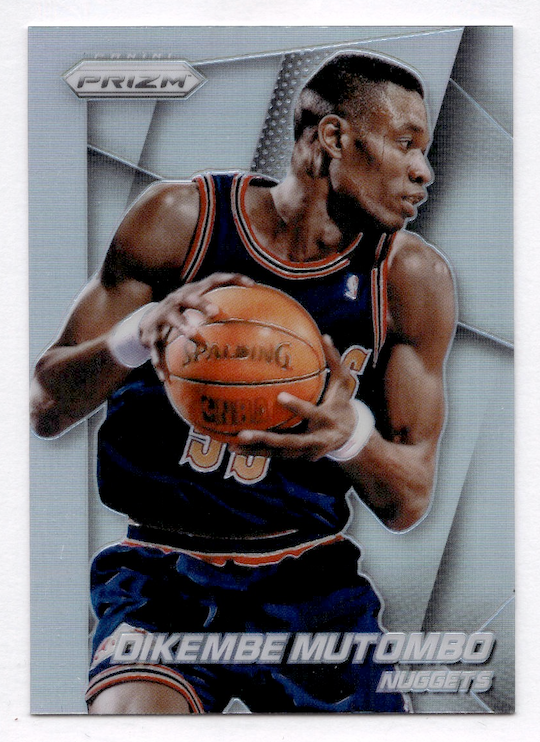 2014-15 Panini Prizm Prizms #160 Dikembe Mutombo (Denver Nuggets)