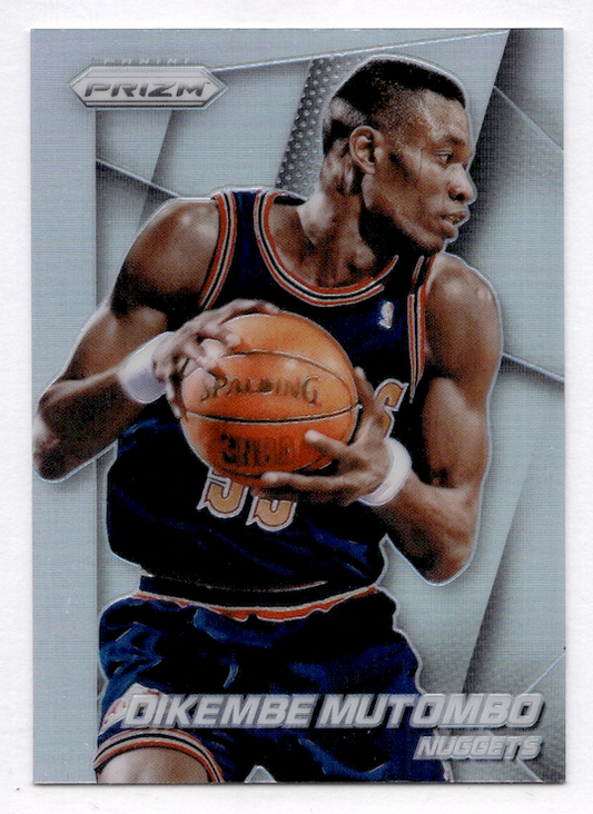 2014-15 Panini Prizm Prizms #160 Dikembe Mutombo (Denver Nuggets)