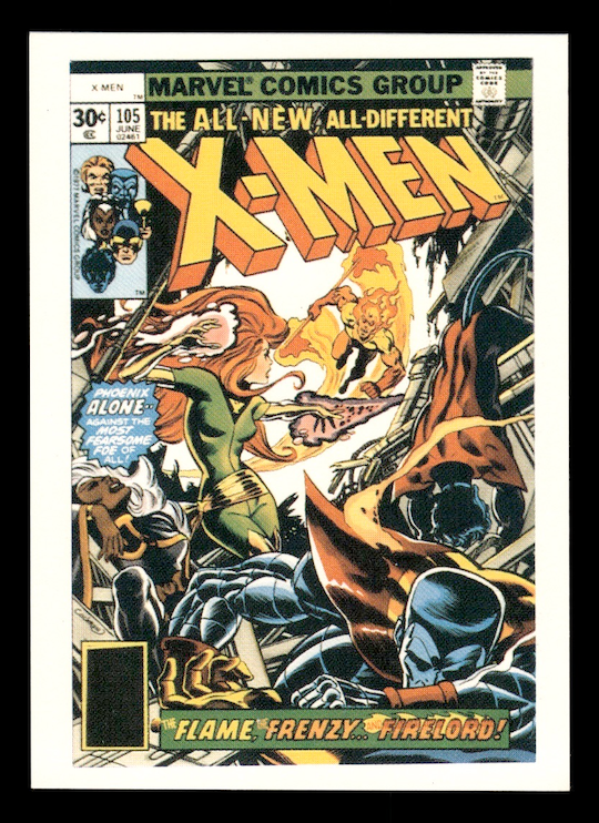 1990 Comic Images Uncanny X-Men Covers Series I #13 Issue #105