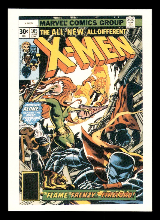 1990 Comic Images Uncanny X-Men Covers Series I #13 Issue #105