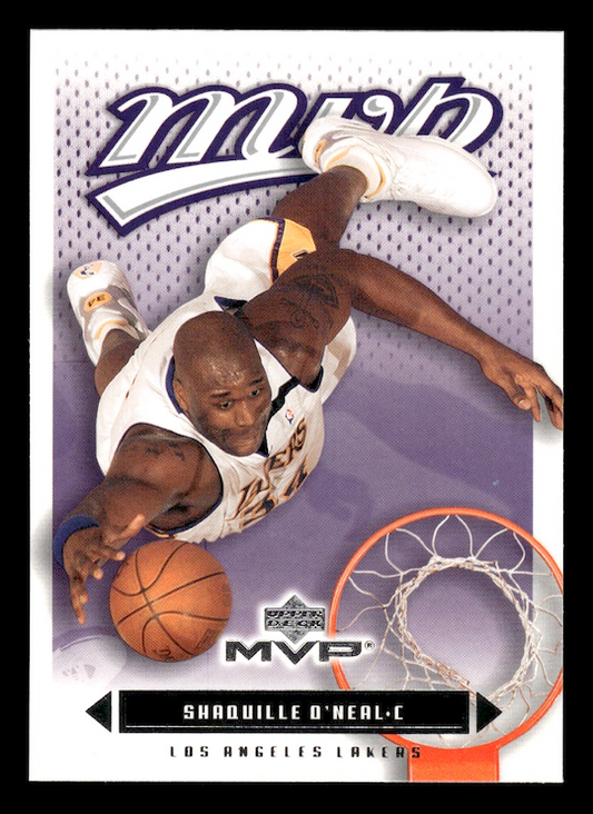 2003-04 Upper Deck MVP #73 Shaquille O'Neal (Los Angeles Lakers)