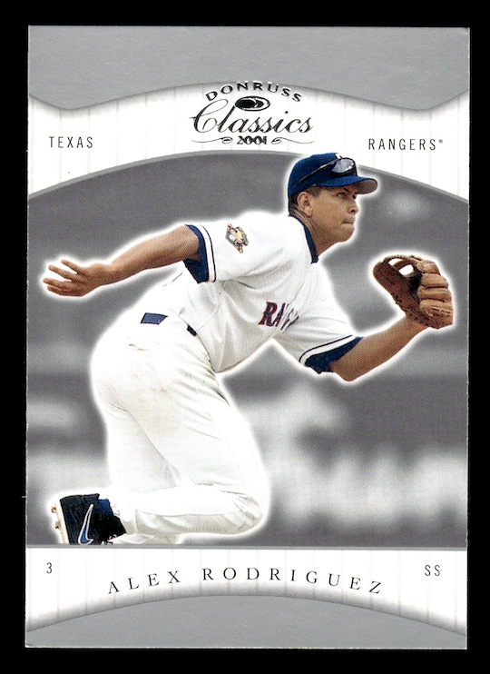 2001 Donruss Classics #1 Alex Rodriguez (Texas Rangers)