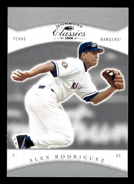 2001 Donruss Classics #1 Alex Rodriguez (Texas Rangers)