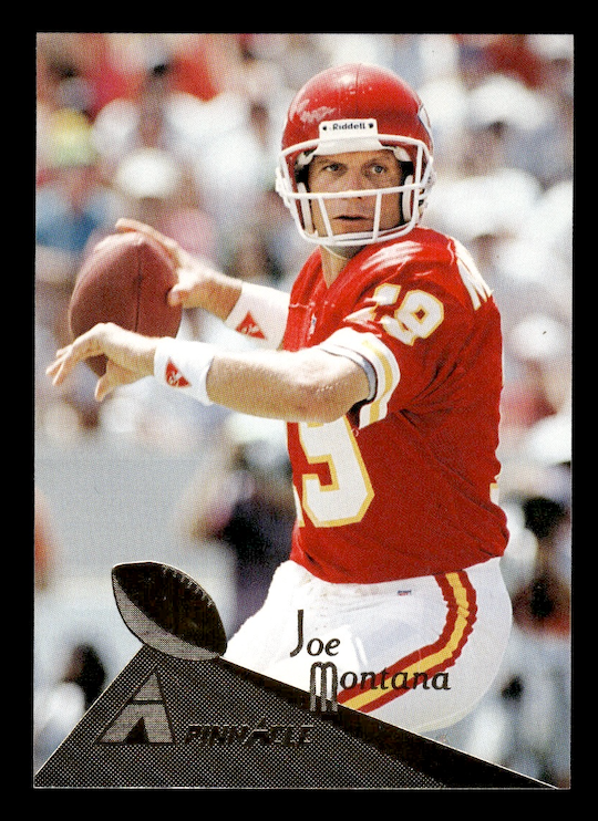 1994 Pinnacle #102 Joe Montana (Kansas City Chiefs)