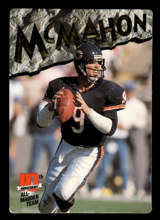 1993 Action Packed All-Madden #22 Jim McMahon (Chicago Bears)