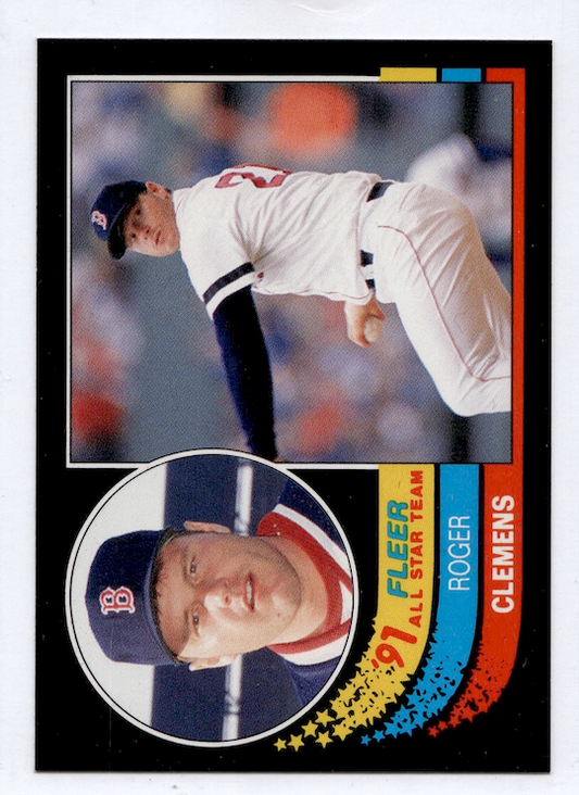 1991 Fleer All-Stars #10 Roger Clemens (Boston Red Sox)