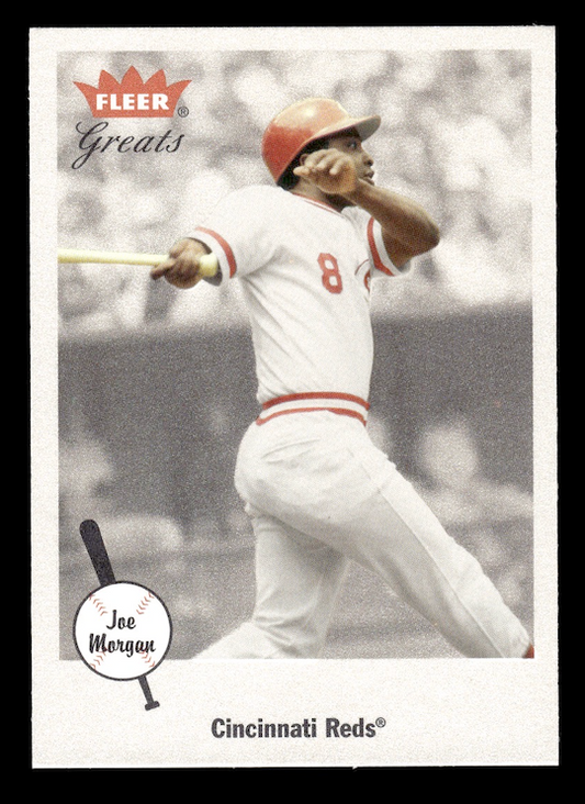 2002 Greats of the Game #48 Joe Morgan (Cincinnati Reds)